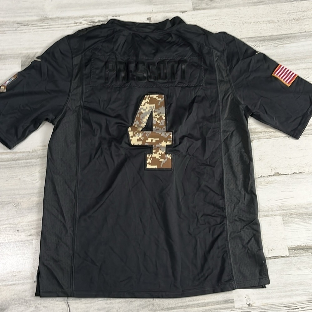 Nike Dak Prescott Military Jersey Size L Dallas Cowboys - Picture 4 of 10
